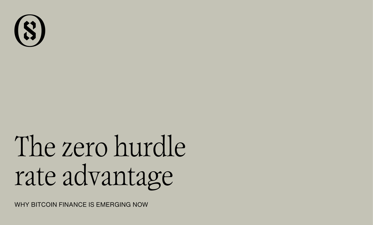 Why Bitcoin finance is emerging now